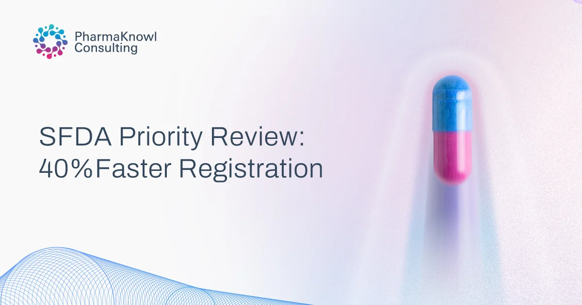 SFDA Priority Registration