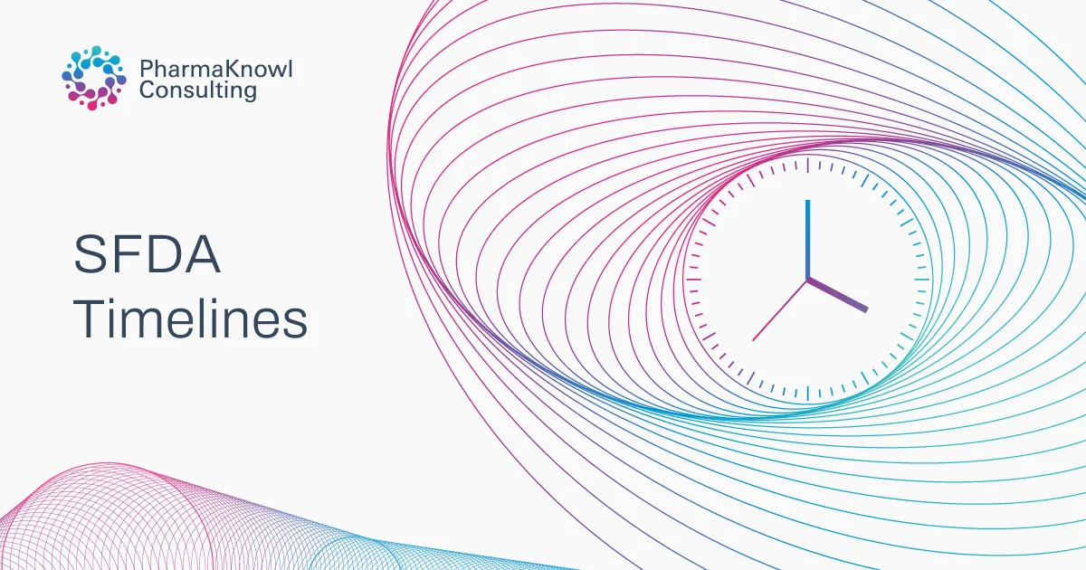 SFDA Timelines The registration timelines in SFDA for all types of products.